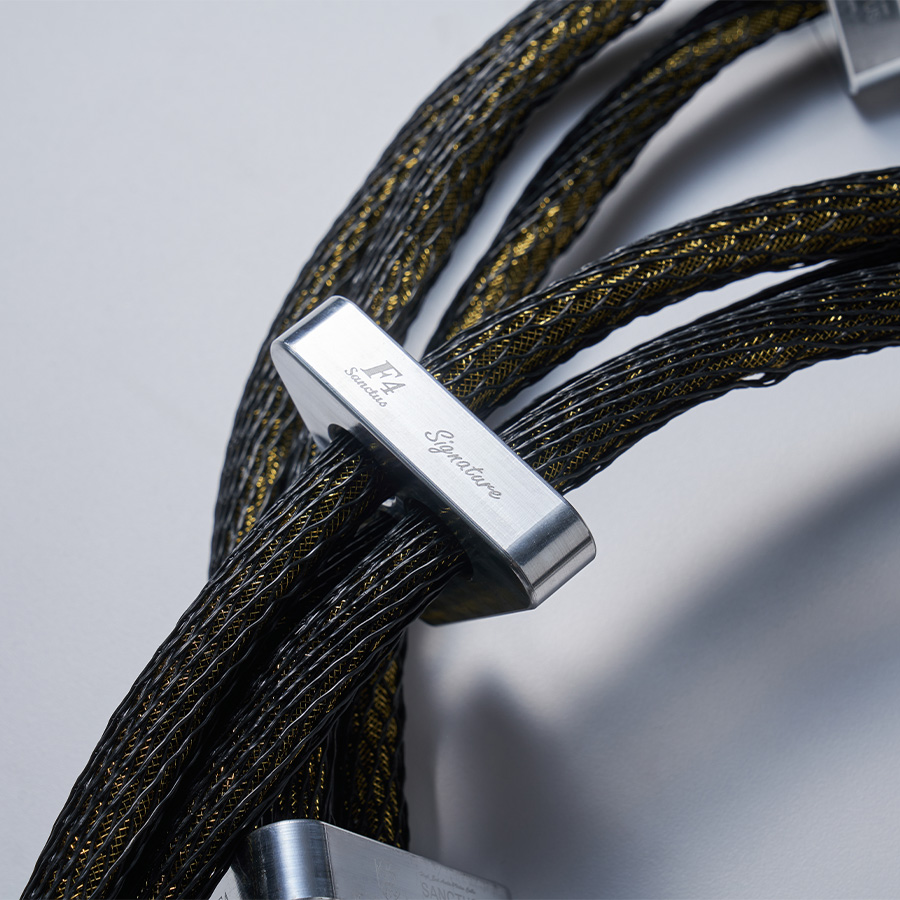 쌍투스 F4 시그니쳐 카본 파워 케이블